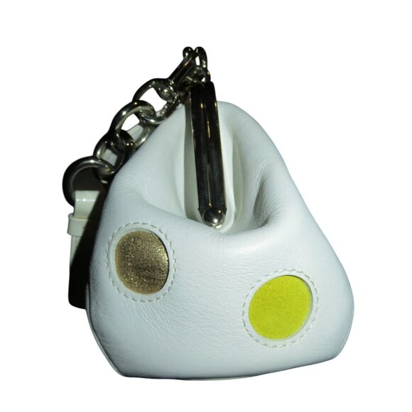 Coach 2005 Special Limited Edition Polka Dot Kisslock Gallery Frame Bag 3679 - Picture 4 of 12